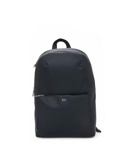 Boss Blue Backpacks for men