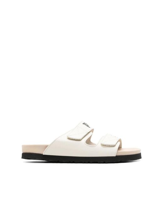 Sandals di Palm Angels in White