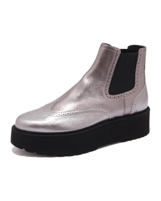 Hogan Black Chelsea Boots