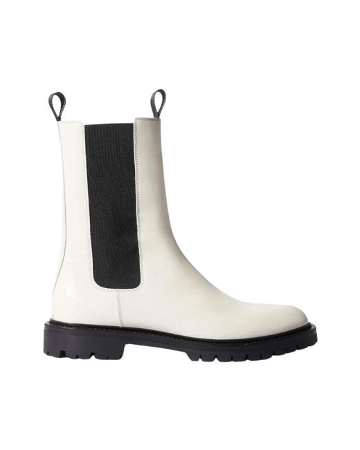 Scarosso Black Chelsea Boots for men