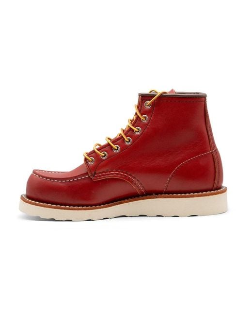 Red Wing Moc Toe 8875 in Red für Herren