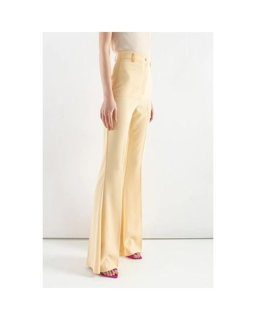 HEBE STUDIO Natural Suit Trousers