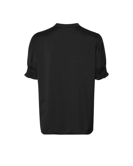 Saint Tropez Black Blouses