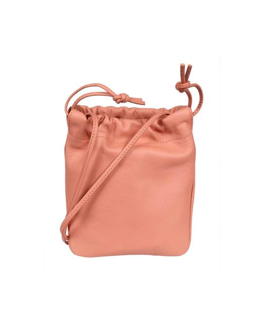 Il Bisonte Pink Cross Body Bags