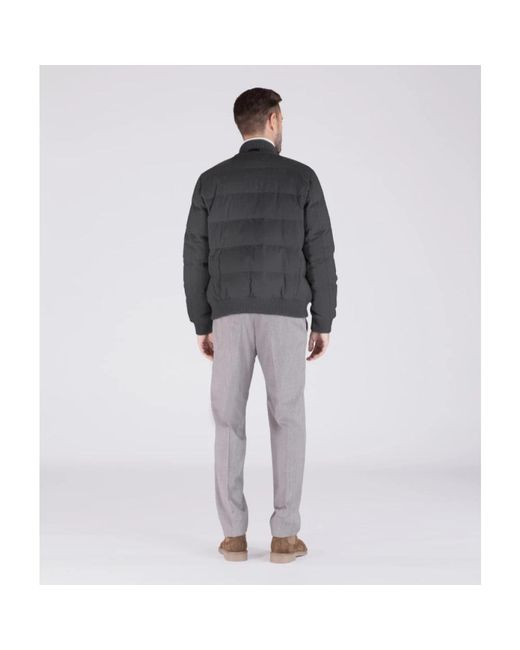 Gimo's Gray Down Jackets for men