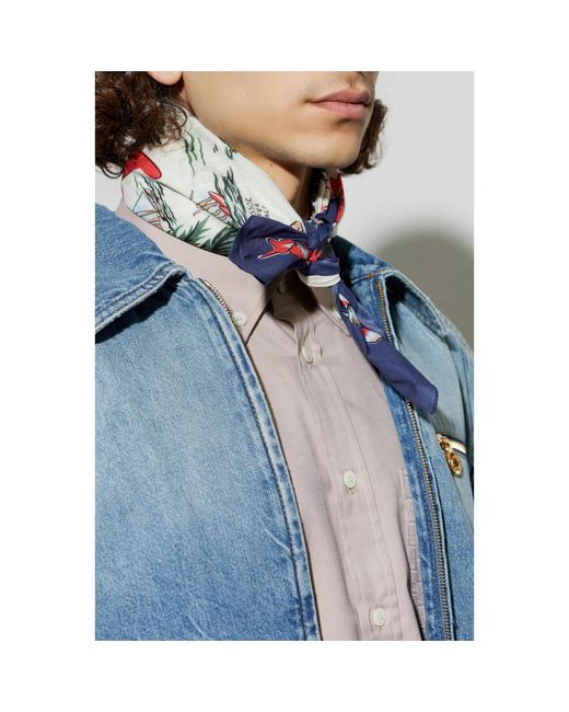 DSquared² Bedruckter Schal in Metallic für Herren