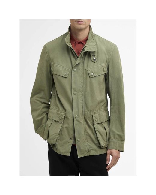 Light Jackets Barbour de hombre de color Green