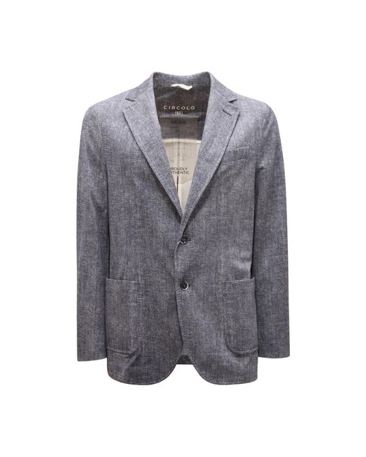 Circolo 1901 Gray Blazers for men