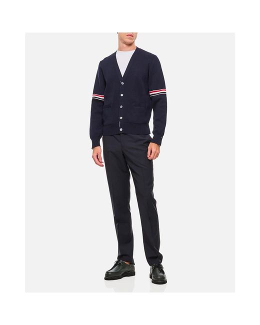 Cardigans Thom Browne de hombre de color Blue