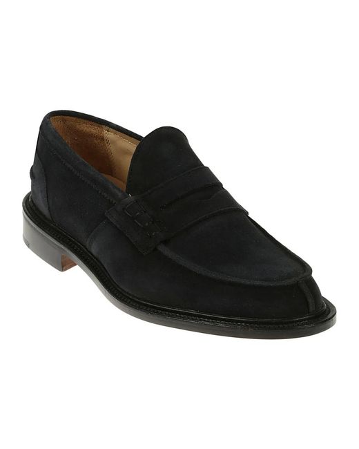 Tricker's Black Loafers for men