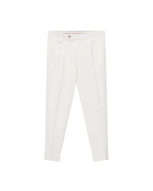Windsor. White Suit Trousers for men