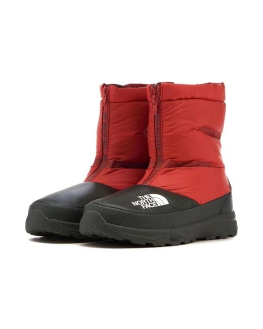 The North Face Red Winter Boots for men