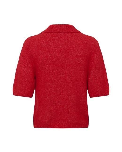 Gestuz Red Polo Shirts