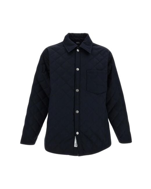 A.P.C. Blue Light Jackets for men