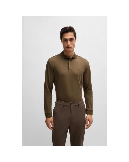 HUGO Green Polo Shirts for men