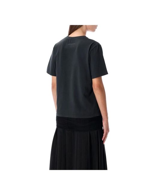 MM6 by Maison Margiela Black T-Shirts