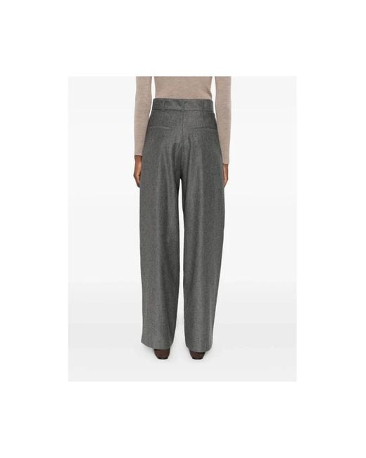 Soeur Gray Wide Trousers