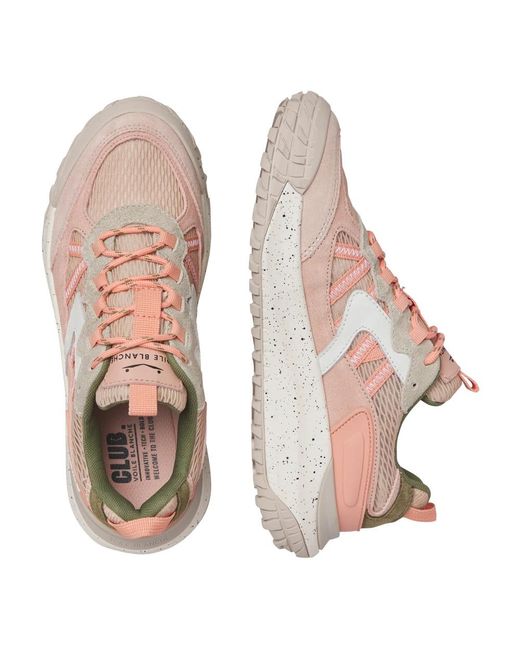 Voile Blanche Pink Sneakers