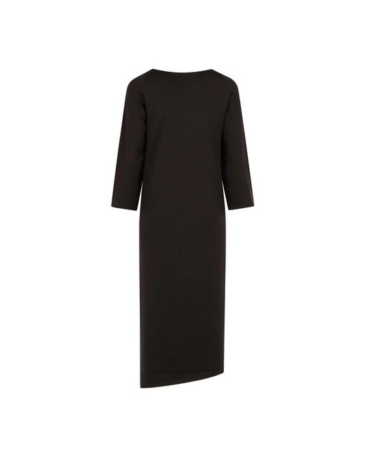 Courreges Black Midi Dresses