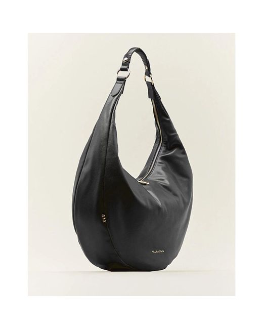 Shoulder Bags Manila Grace de color Black