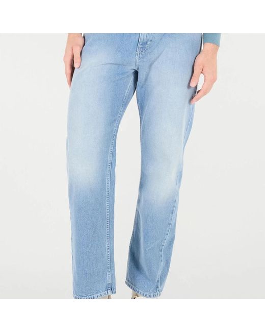 Roberto Cavalli Blue Straight Jeans for men