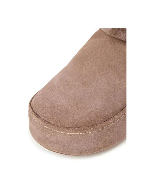 Paloma Barceló Brown Winter Boots