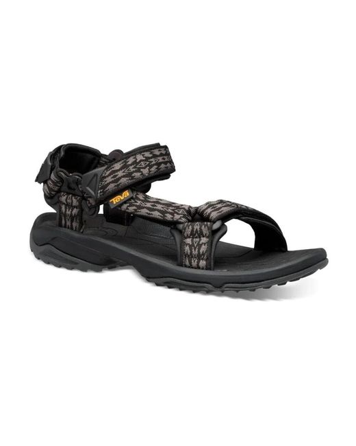 Flat Sandals di Teva in Black da Uomo