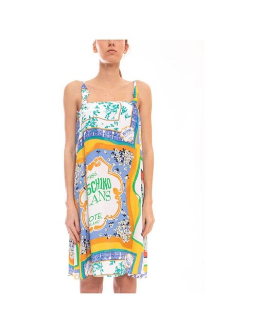 Moschino Blue Short Dresses