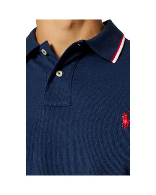 Ralph Lauren Klassische polo-shirts für männer in Blue für Herren