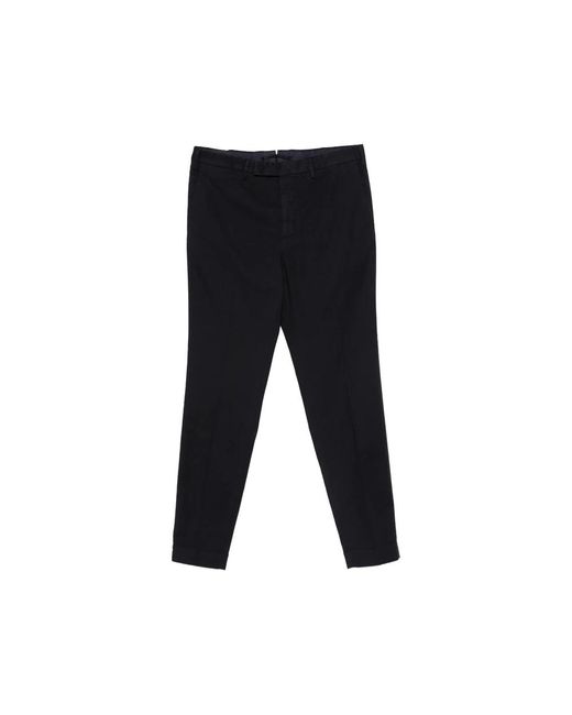 Incotex Black Chinos for men