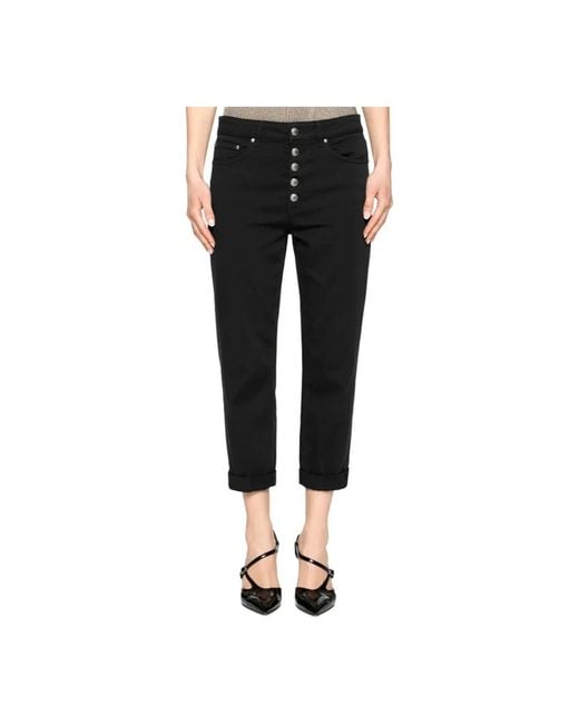 Dondup Black Slim-Fit Jeans