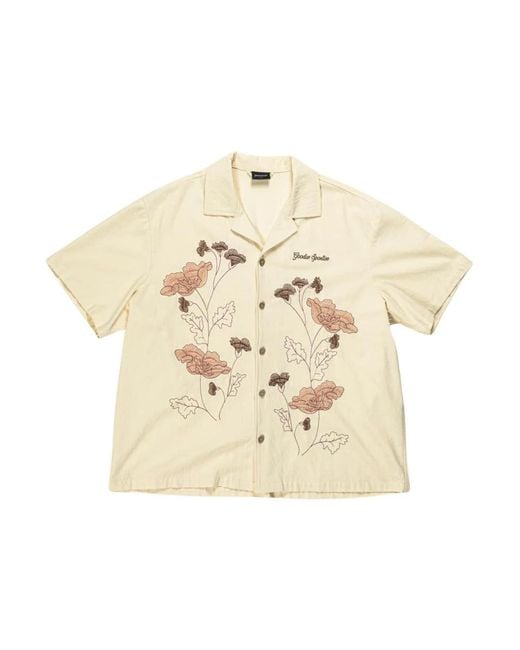 Goodies Sportive Natural Short Sleeve Shirts for men