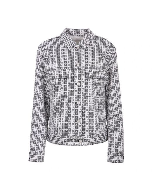 Denim Jackets Givenchy de color Gray