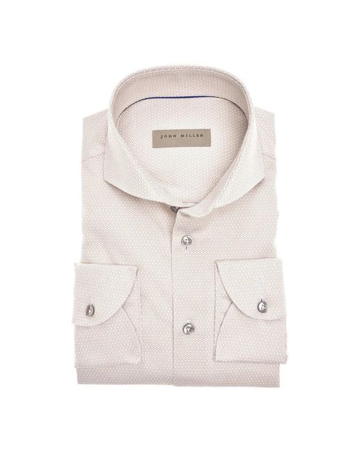 John Miller Natural Casual Shirts for men
