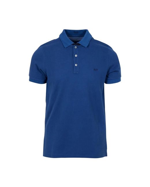 Fay Blue Polo Shirts for men
