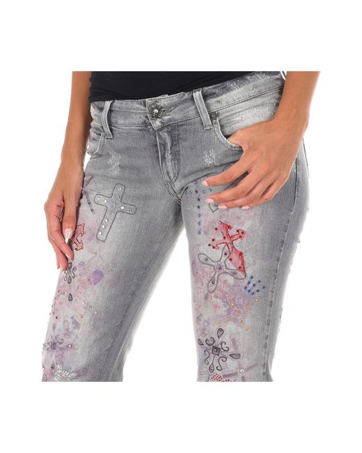 Met Blue Straight Fit Jeans