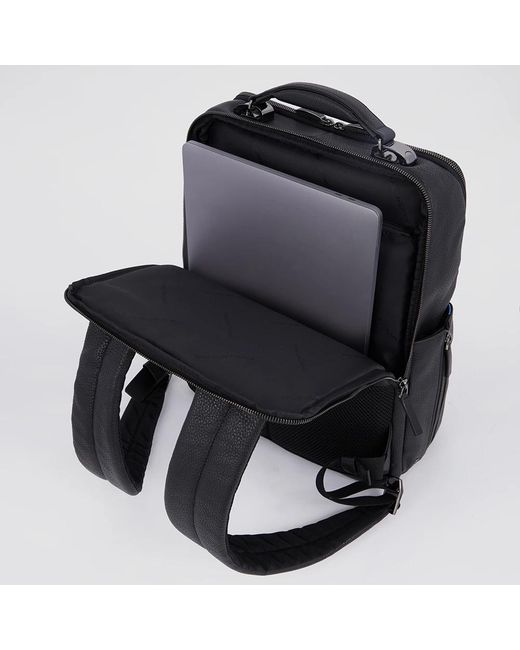 Piquadro Slim Laptop Backpack 15,6 in het Blue voor heren
