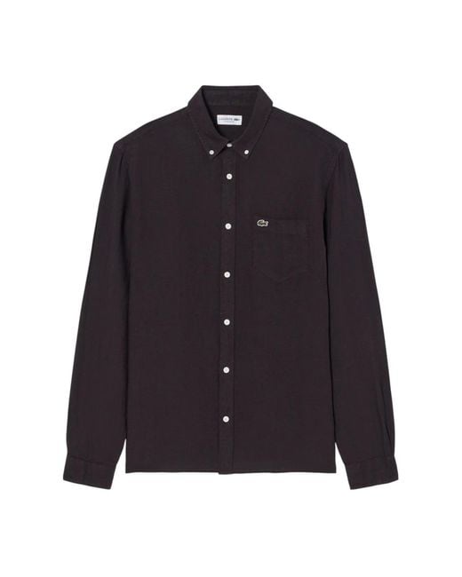 Lacoste Blue Casual Shirts for men