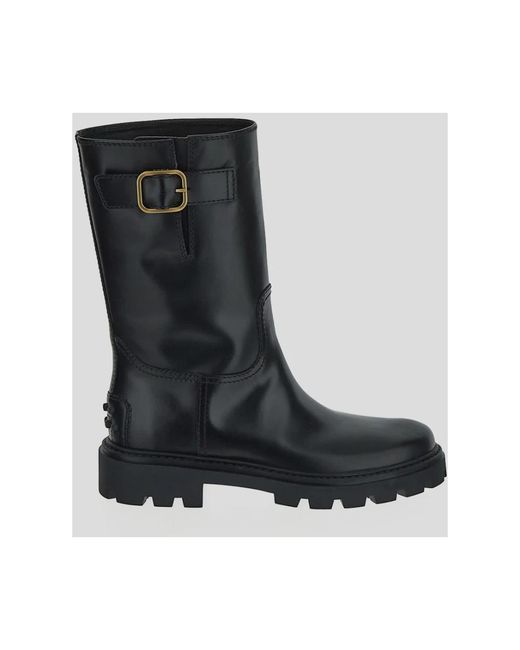 Tod's Black High Boots