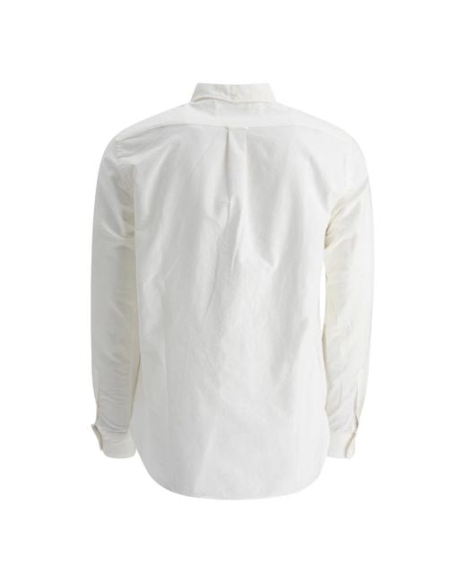 Beams Plus White Casual Shirts for men