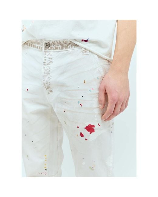 Jeans > straight jeans GALLERY DEPT. pour homme en coloris White