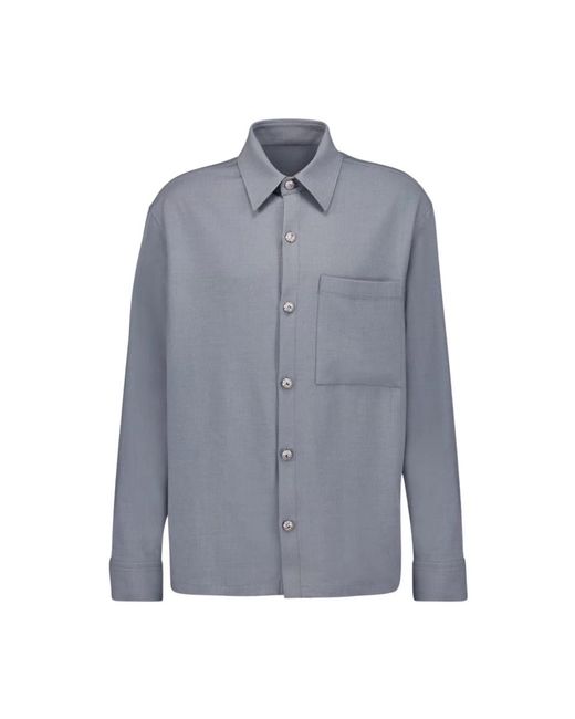 Balmain Overhemd Met Knopen in het Blue voor heren