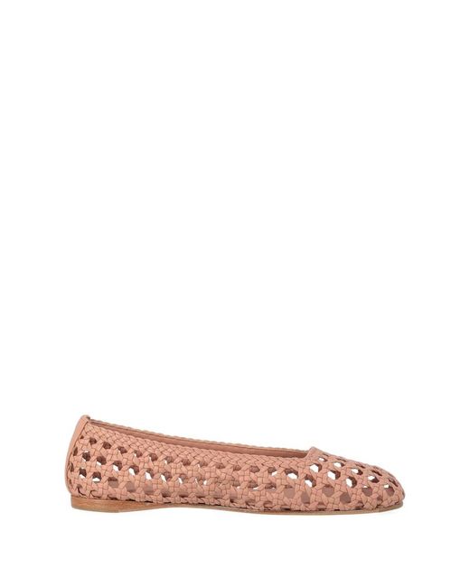 Paloma Barceló Pink Ballerina Shoes