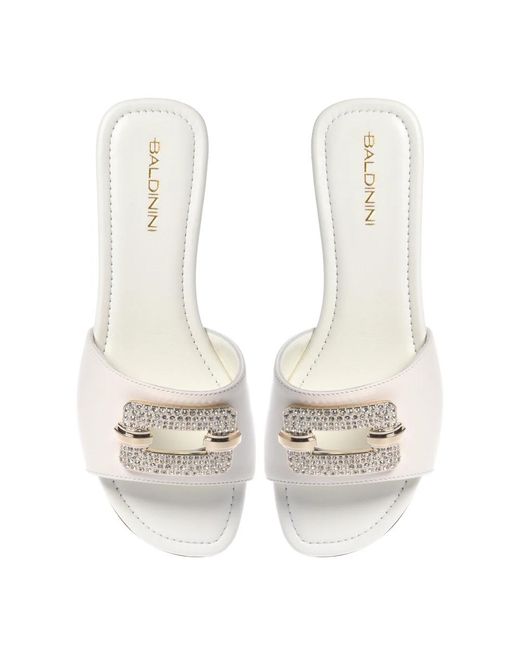 Baldinini White Sliders