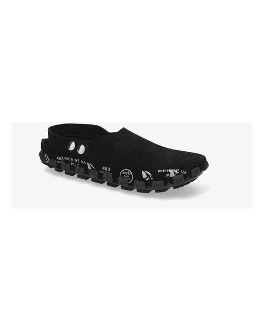 Premiata Black Clogs for men