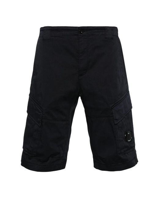 C P Company Casual Shorts in het Black voor heren