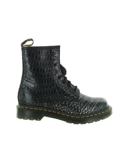 Dr. Martens Black Lace-Up Boots