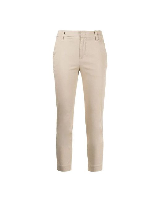 Vince Natural Slim-Fit Trousers