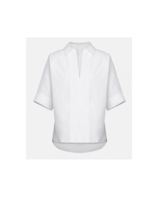 Dondup White Blouses