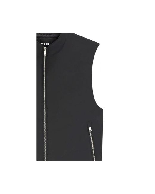 Vests Boss de hombre de color Black